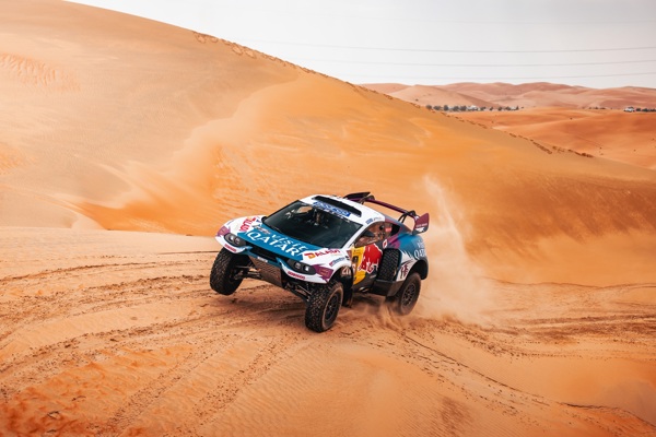 Al-Attiyah wins the fourth stage of the Abu Dhabi Desert Rally and returns to the top of the overall car standings ​