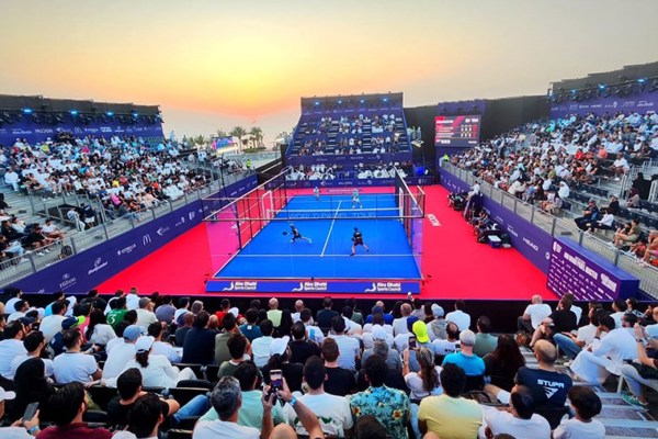 WORLD PADEL TOUR PRESIDENT PRAISES ABU DHABI’S HOSTING OF THE MODON ABU DHABI PADEL MASTER