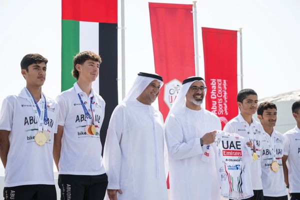 Khaled bin Mohamed bin Zayed attends UAE Tour